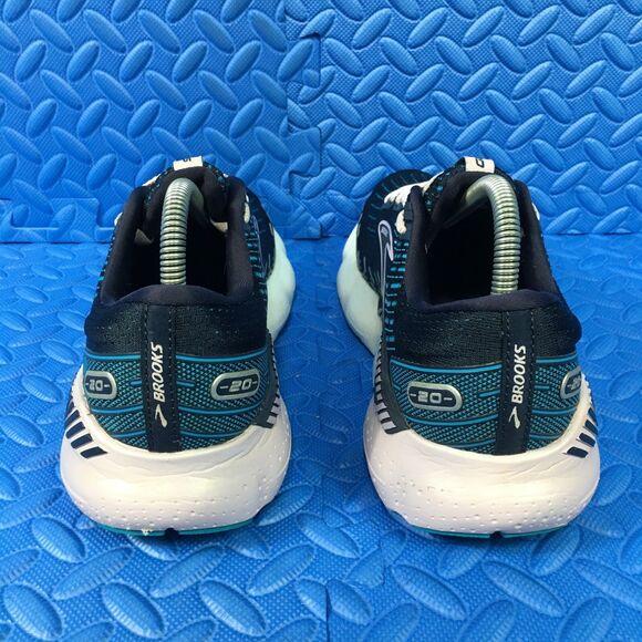 Brooks Glycerin GTS 20 Womens Running Shoes Blue Athletic Sneakers Size 9B - Picture 4 of 11